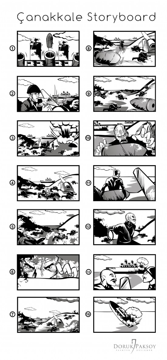 anakkale Storyboard